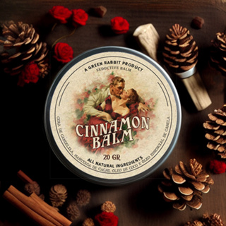 Lip Balm Hidratante Labial de Canela Natural Vegano em Oferta na Shopee