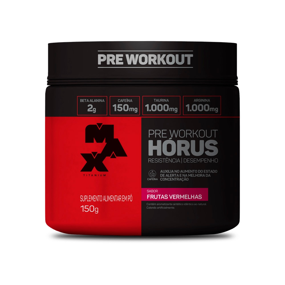 Pré-Treino Horus - 150g - Max Titanium