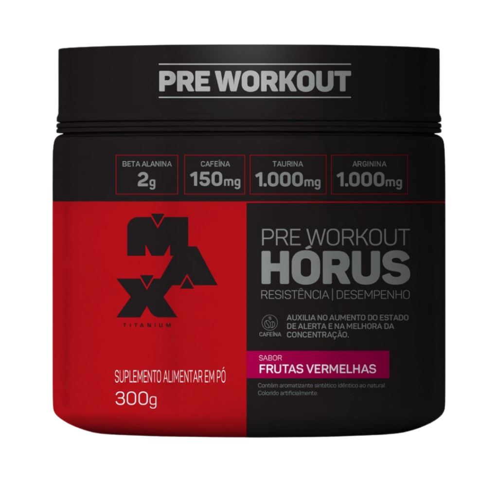 Pré-Treino Horus - 300g - Max Titanium