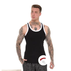 Regata Reglan Bicolor Americana Masculina Canelada