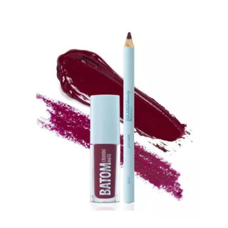 Kit Especial Boca Rosa Lápis Sexta + Batom Sexta