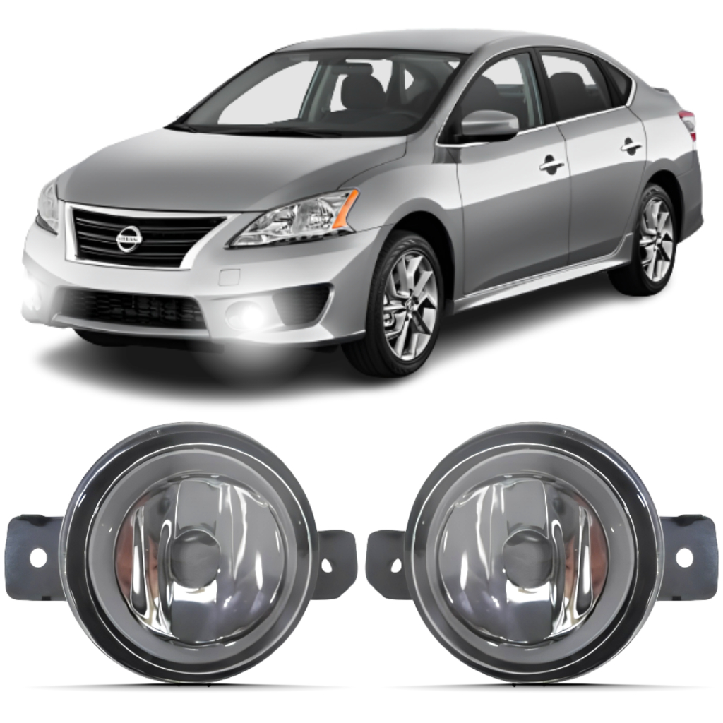 Par Farol Milha Nissan Sentra 2007 2008 2009 2010 2011 á 2018 em Oferta na Shopee