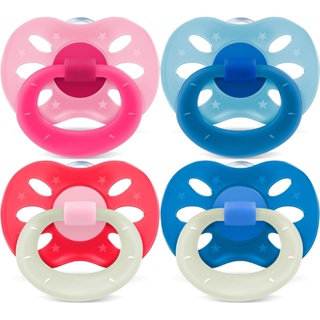 Kit 2 Chupetas Extra Air T2 Brilha No Escuro 6 a 18 Meses Lillo Bico Silicone Tamanho 2 em Oferta na Shopee