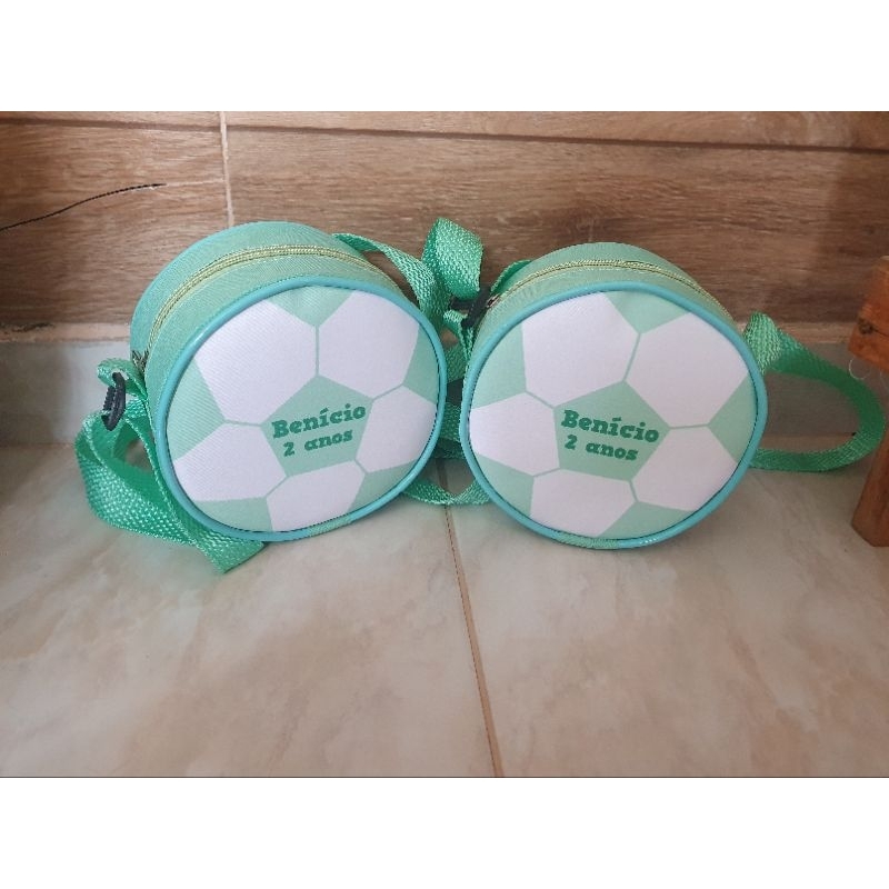 kit 10 bolsinha redonda futebol lembrancinhas personalizadas lembrancinha personalizada lembrancinha de aniversário infantil bolsinha futebol