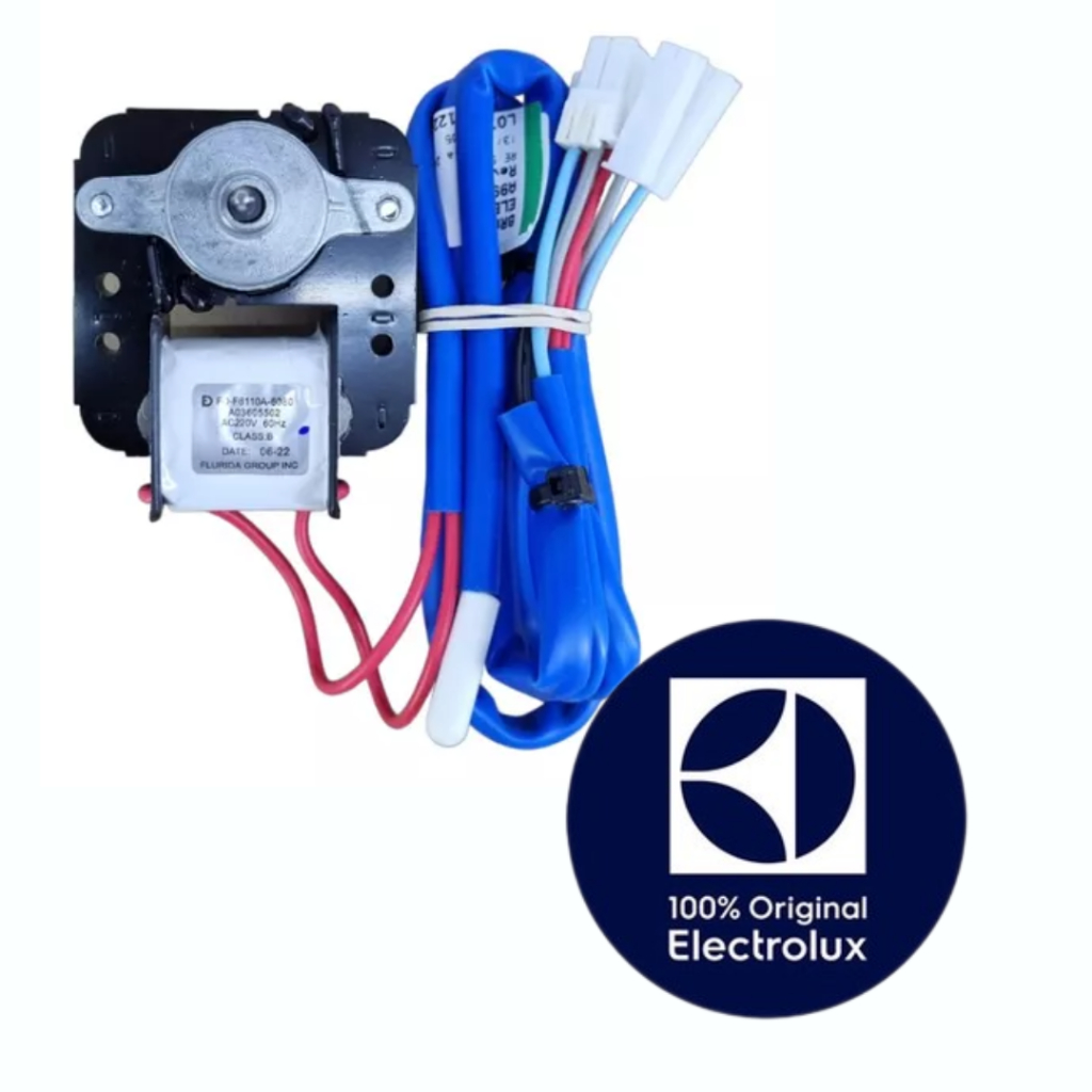 Motor Ventilador Geladeira original Electrolux (220V) DW52X DF52 DF51 DF52X DF51X DFW52 DFN52 DF80 DF80X DI80X DT80X