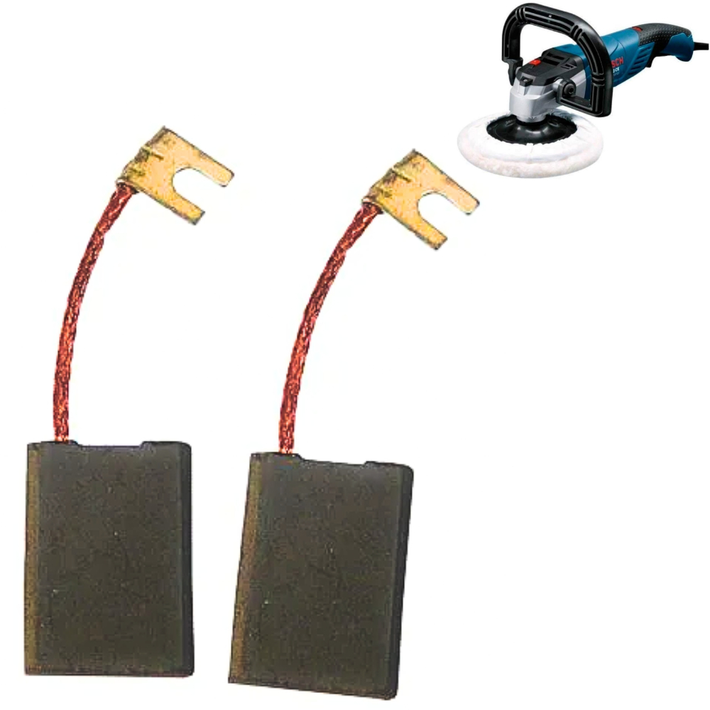 Escova De Carvão Para Lixadeira E Esmerilhadeira Bosch 2 Peças TC02 Vários Modelos