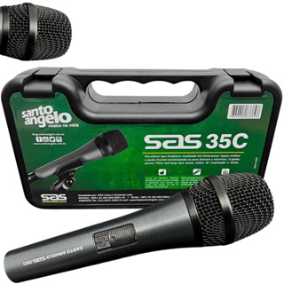 Microfone Santo Angelo Studios e amplificar Instrumentos Musicais nos Modelos SAS 35C / SAS 57 / SAS58C em Oferta na Shopee