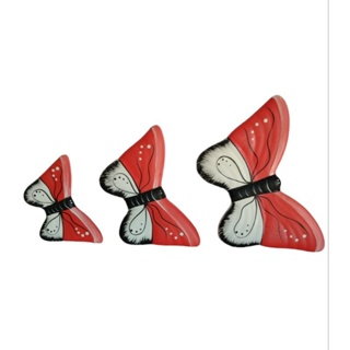 Trio Borboleta de Parede Decoração e Enfeite de Jardim em Oferta na Shopee