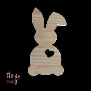 Tábua Pinus - Mesa Posta - Coelho Coração G em Oferta na Shopee