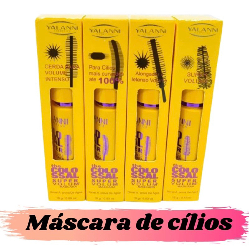 12 peças por caixa  mascara de cilios rimel The colossal super volume a prova d água