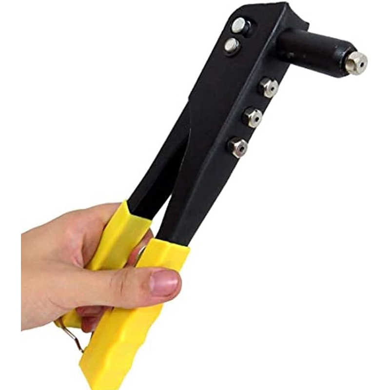 Alicate Rebite Rebitador Rebitadeira 10" Manual Profissional Com Chave