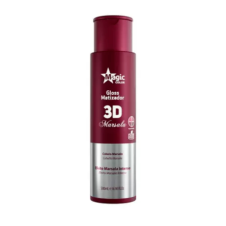 Magic Color Matizador Marsala 500ml em Oferta na Shopee