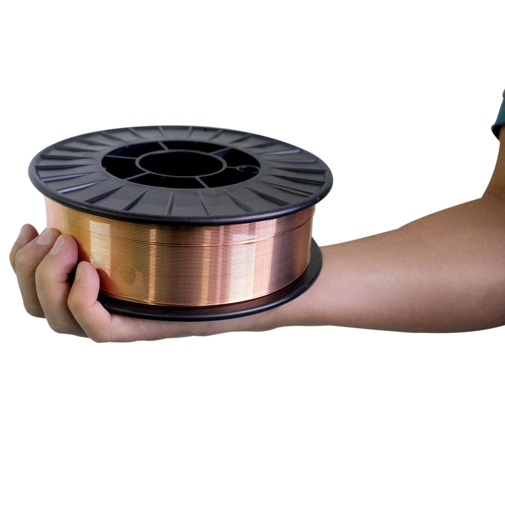 Rolo De Arame Solda Mig 0.8mm 5kg V8 Brasil Uso Com Gás em Oferta na Shopee