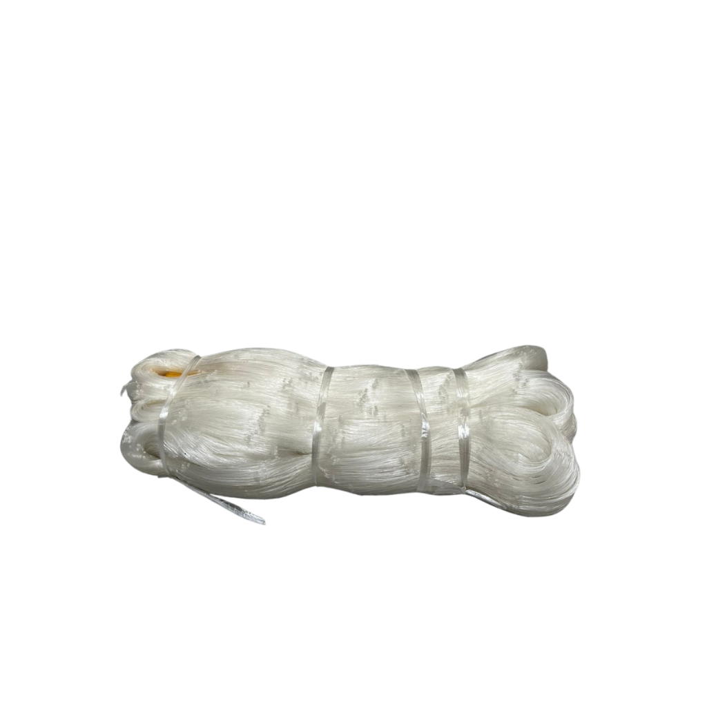 Pano De Rede Panagem Nylon Monofilamento Peixes 0,80 Malha 16 (80mm) 48 Malhas De Altura