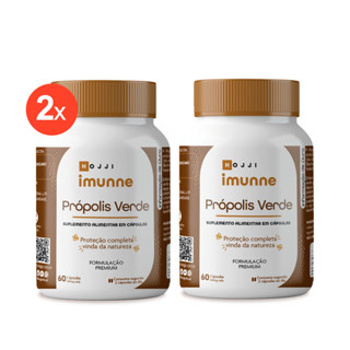 2x Própolis Verde Puro - Imunizante c/ 60 cápsula