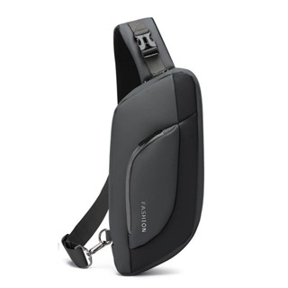 Pochete Masculina Impermeável Com Cabo USB e Alça Regulável Alto Qualidade MC06