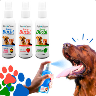 Spray Bucal para Cachorro e Gato Pet Clean - 120 ml