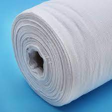Rolo De Tecido Branco Ober 100% Algodão Alvejado- 25m X 70cm