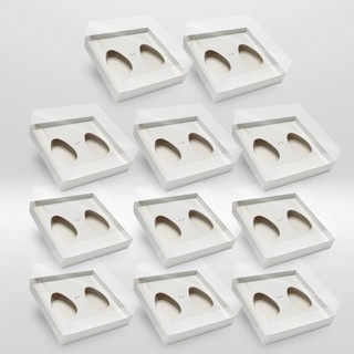 10 Embalagens para 2 Ovos de Colher de 150g (Forma BWB)