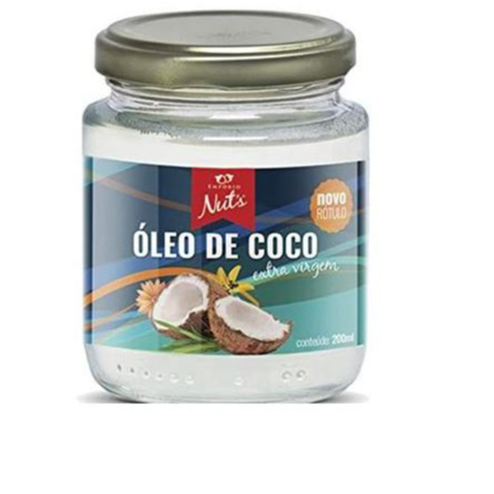 Óleo De Coco Empório Nuts 200ml Extra Virgem - Vidro