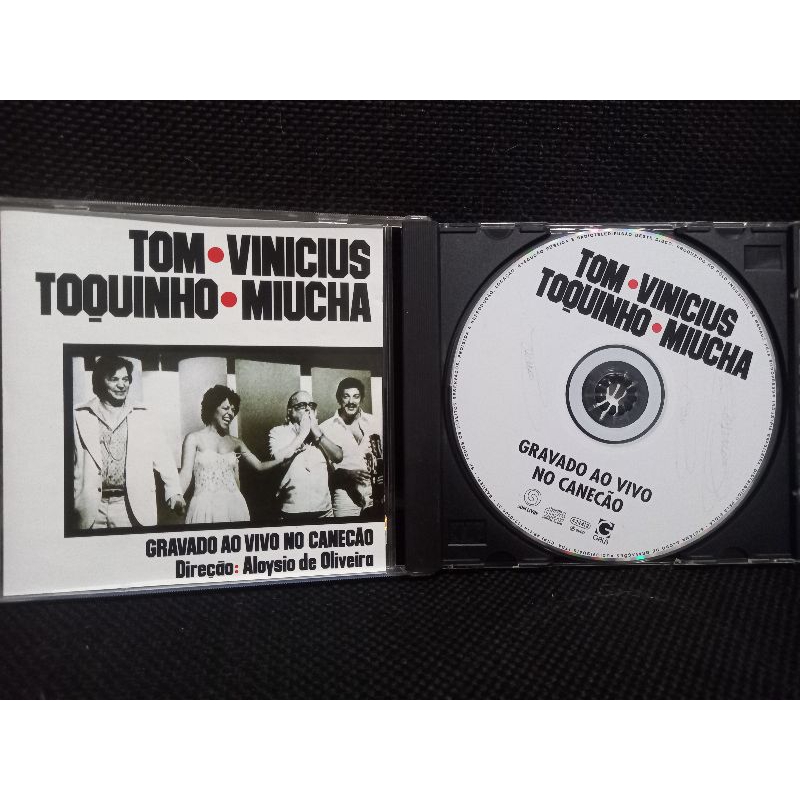 Cd - Tom Vinicius Toquinho Miucha - Ao Vivo Canecão