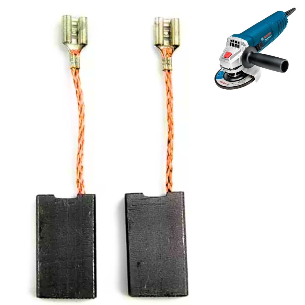 Escova De Carvão Para Esmerilhadeira Bosch Vários Modelos 2 Peças em Oferta na Shopee