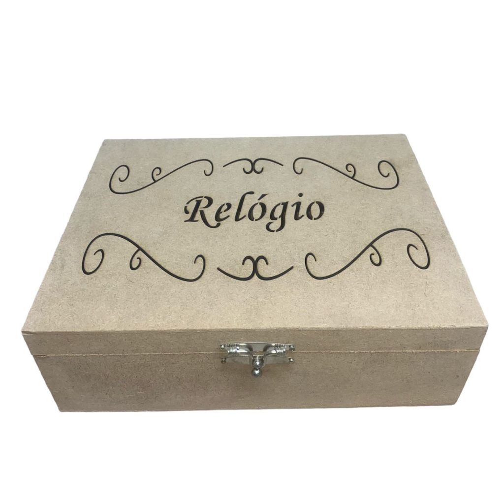 CX RELÓGIO 16 DVISÓRIAS UTILIDADE MDF CRU