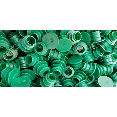 1.000 UN TAMPAS BATOQUE DE PLÁSTICO em Oferta na Shopee