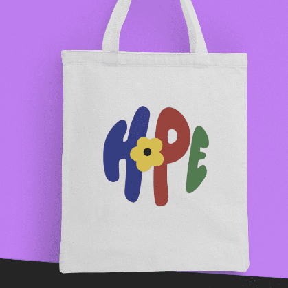 Sacola Ecobag HOPE J-Hope Kpop Algodão Cru em Oferta na Shopee