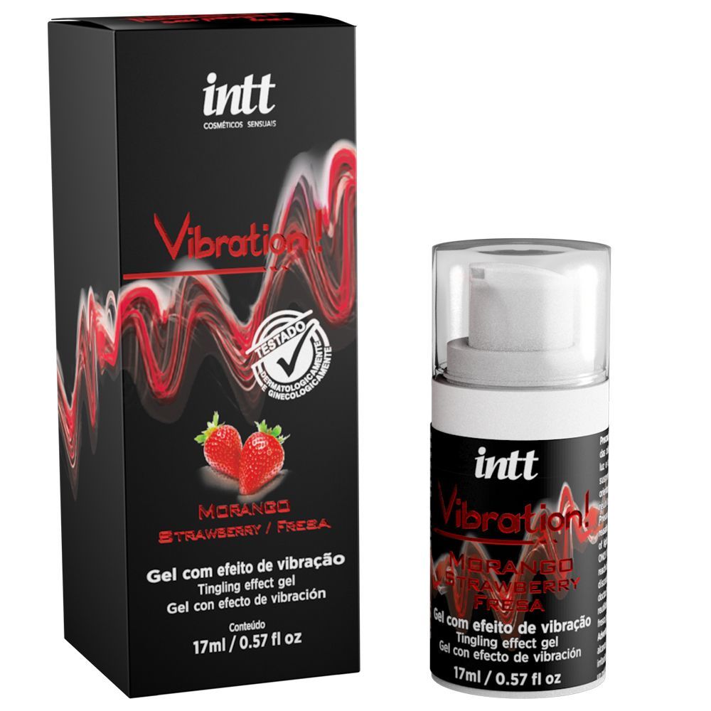 Lubrificante íntimo Vibration Intt Efeito Vibração 17ml