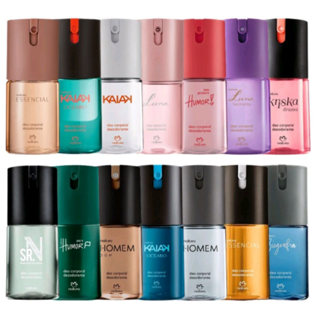 Deo Corporal Desodorante Feminino/Masculino 100ml - Natura em Oferta na Shopee