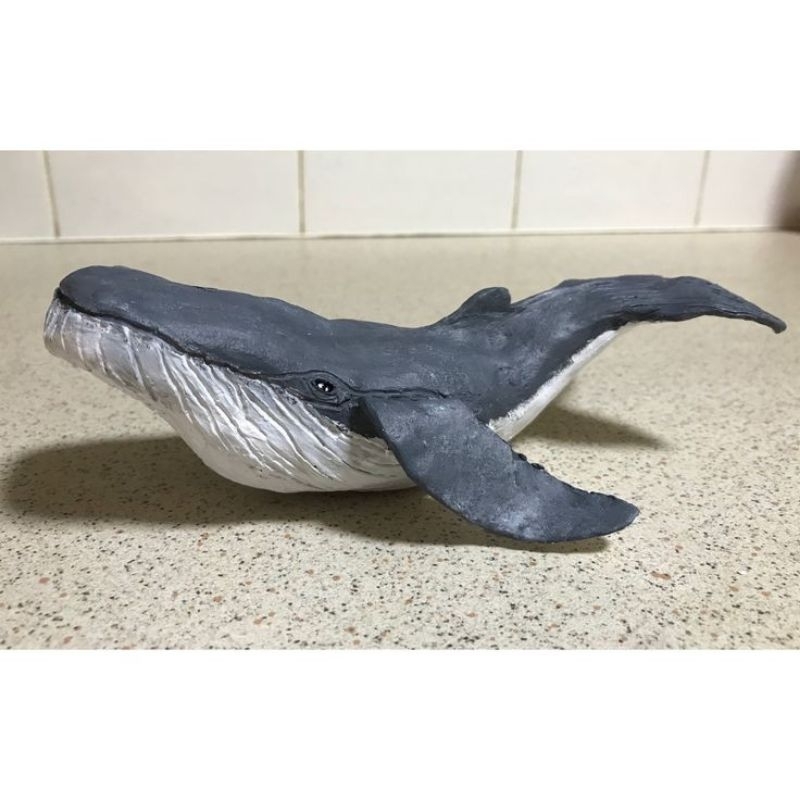 Peça decorativa e escultura Baleia jubarte