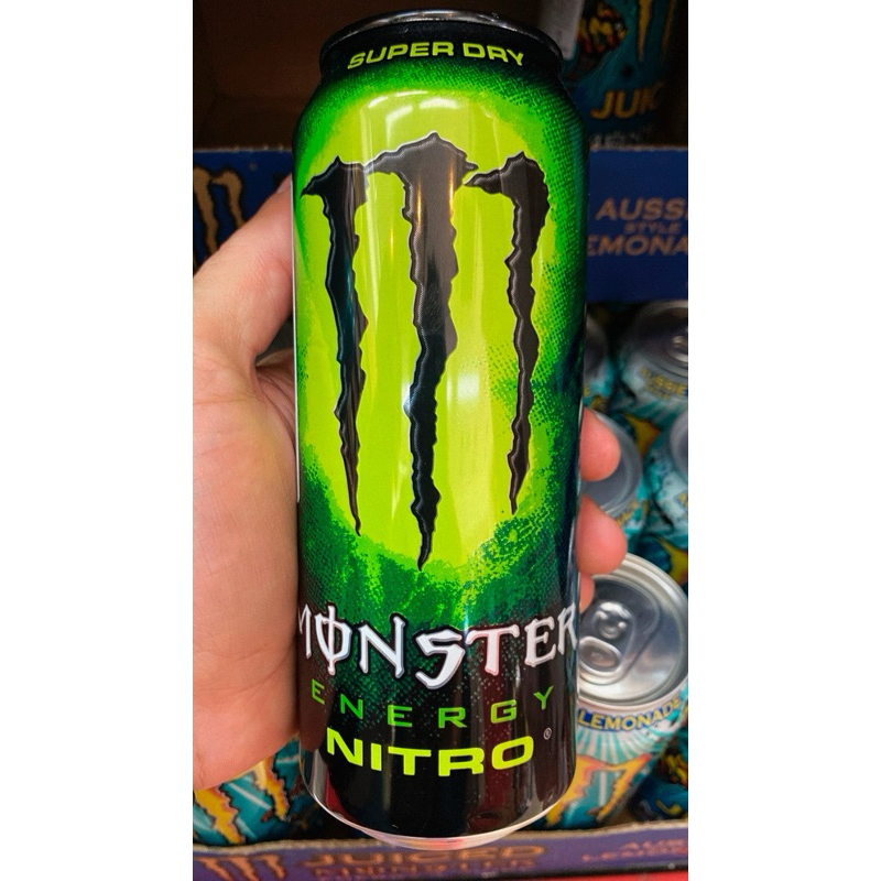 Lançamento Energetico monster nitro, super dry, edição limitada, importado