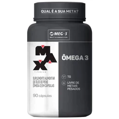 Ômega 3 - 90 Cápsulas - Max Titanium