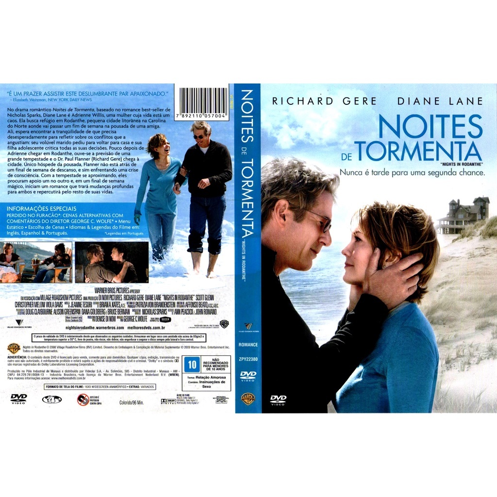 Dvd Noite De Tormenta Richard Gere