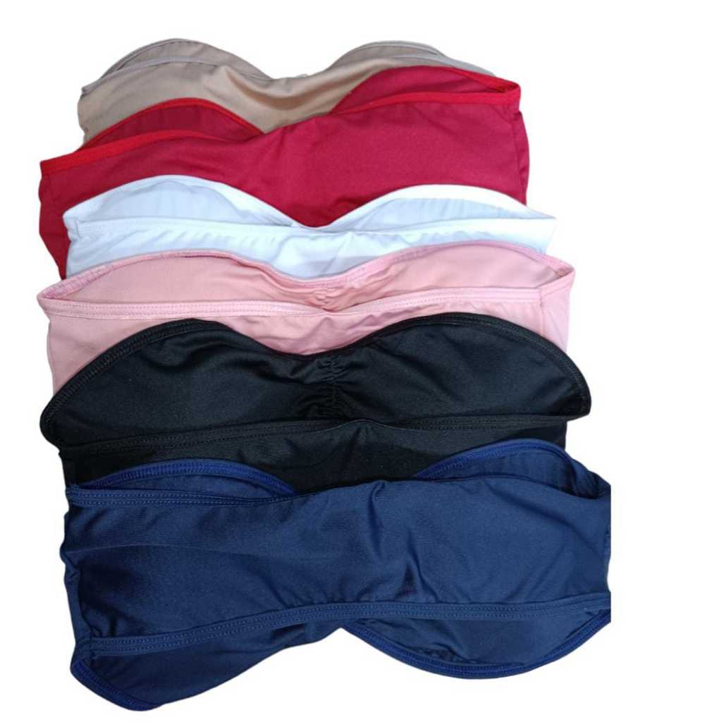 Sutiã BUSTIÊ Top Faixa Sem Alça Tomara Que Caia Com Bojo Removível Cod.1575