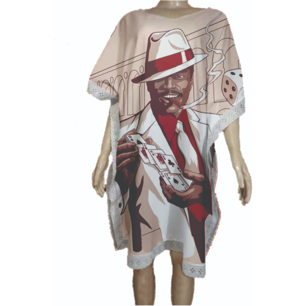 Kaftan Alaka Bata Zé Pilintra Malandro Unisex Bata Umbanda Candomblé Terreiro Saída de Praia