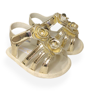 Sandálias infantil menina recém nascido levekids menina pequena margaridas em Oferta na Shopee