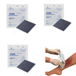 Kit 3 Curativo Carvão Ativado Deprata 10.5x10.5 P Infecção