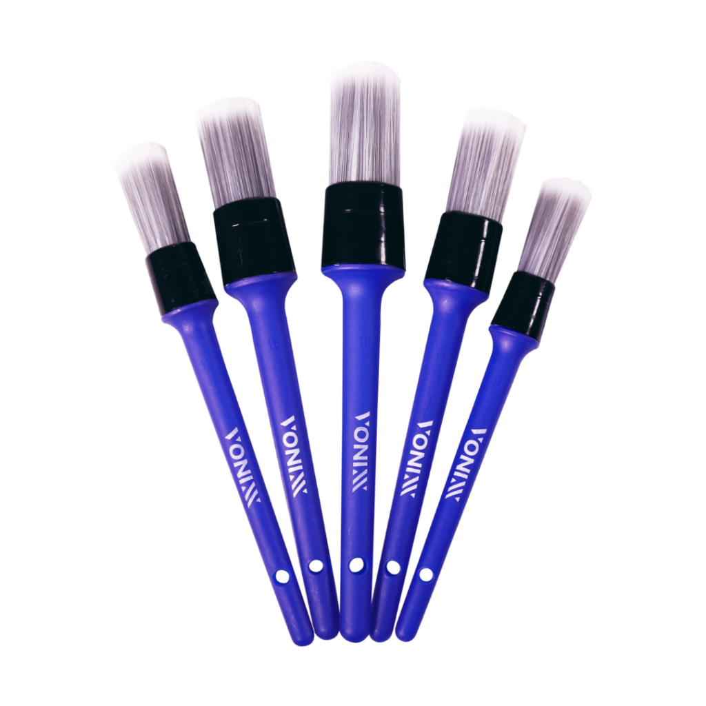 Kit de 5 Pinceis para Detalhamento Automotivo Interno Vonixx em Oferta na Shopee