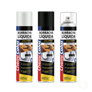 Borracha Líquida Impermeabilizante Spray Chemicolor 400ml em Oferta na Shopee