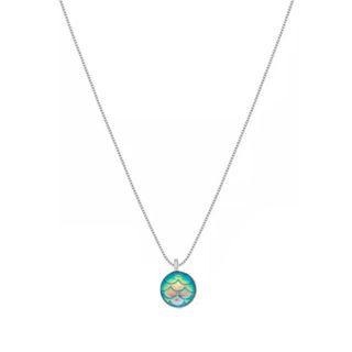 Colar Feminino de Prata 925 Escama de Sereia - Aqua Joias