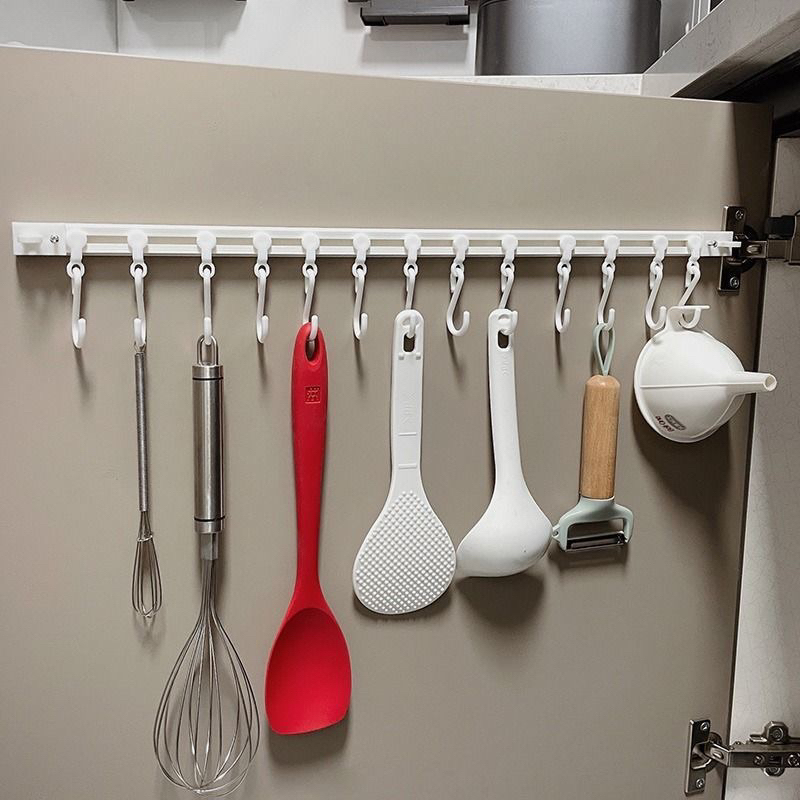 Adesivo com 10 ganchos e parafuso