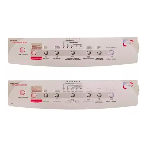 Kit 2 Painel Decorativo Compatível Brastemp Bwt08 326025150