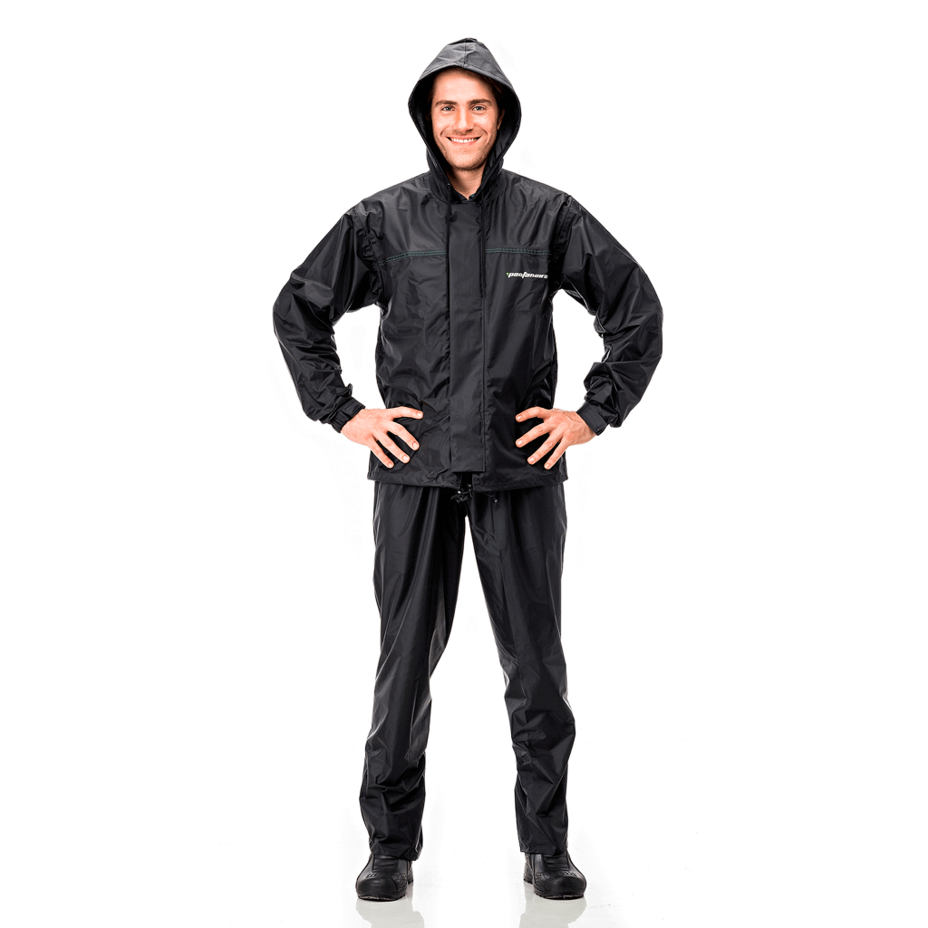 Capa De Chuva Motoqueiro Nylon Pantaneiro Com Capuz em Oferta na Shopee