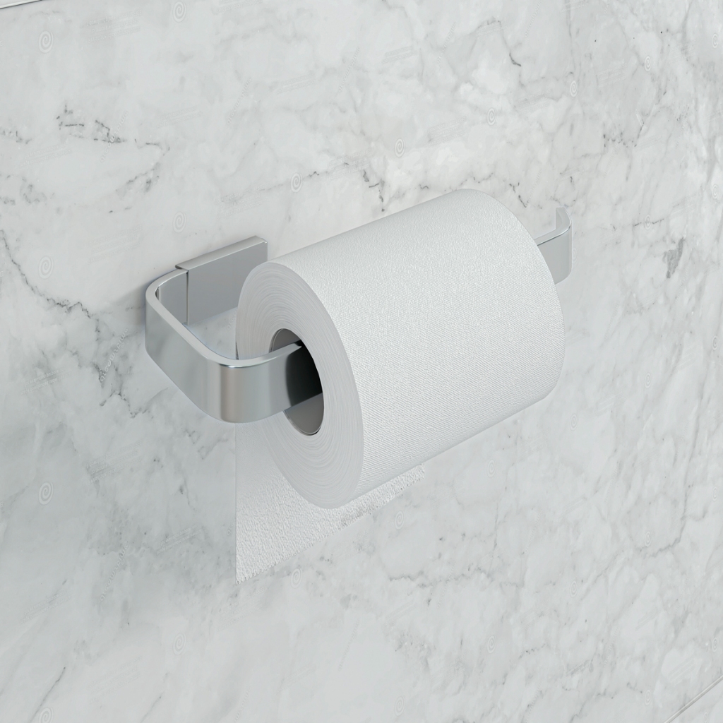 Porta Papel Higiénico Stander Polido em Oferta na Shopee
