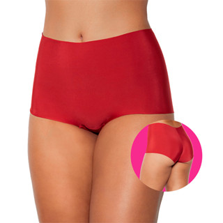Calcinha Sem Costura Não Marca na Roupa Lingerie Corte a Laser, Moda Íntima, Modelo Short Boxer, Conforto & Durabilidade, Tecido Macio & Fresco, Ideal Para Uso Diário, ART ÍNTIMA