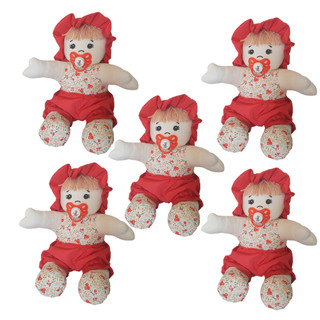 kit 5 Bebê Boneca Atacado Brinquedo para Revenda Bonecas no Atacado