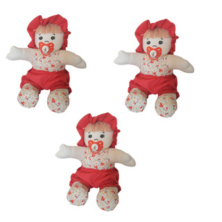 kit 3 unidades Bebê Boneca Atacado Brinquedo para Revenda Bonecas no Atacado