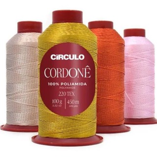 Fio Cordonê Círculo 450m Poliamida: Maciez, Crochê, Tricô e Acabamento Impecável em Oferta na Shopee
